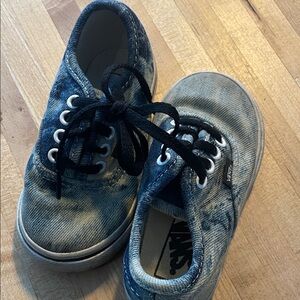 Vans Kids Denim Blue Sneakers